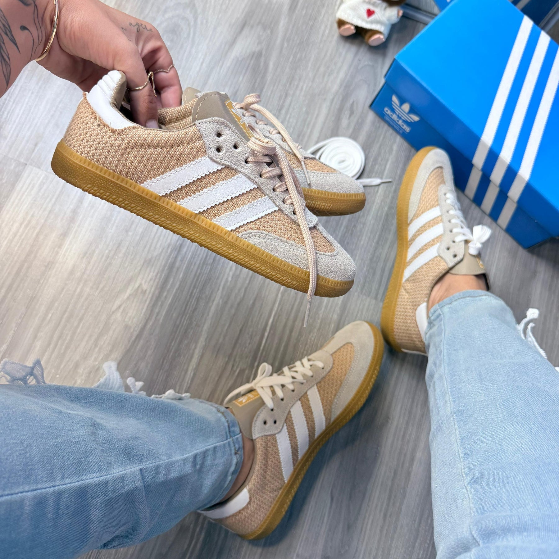 Tênis Samba Palha - Lançamento