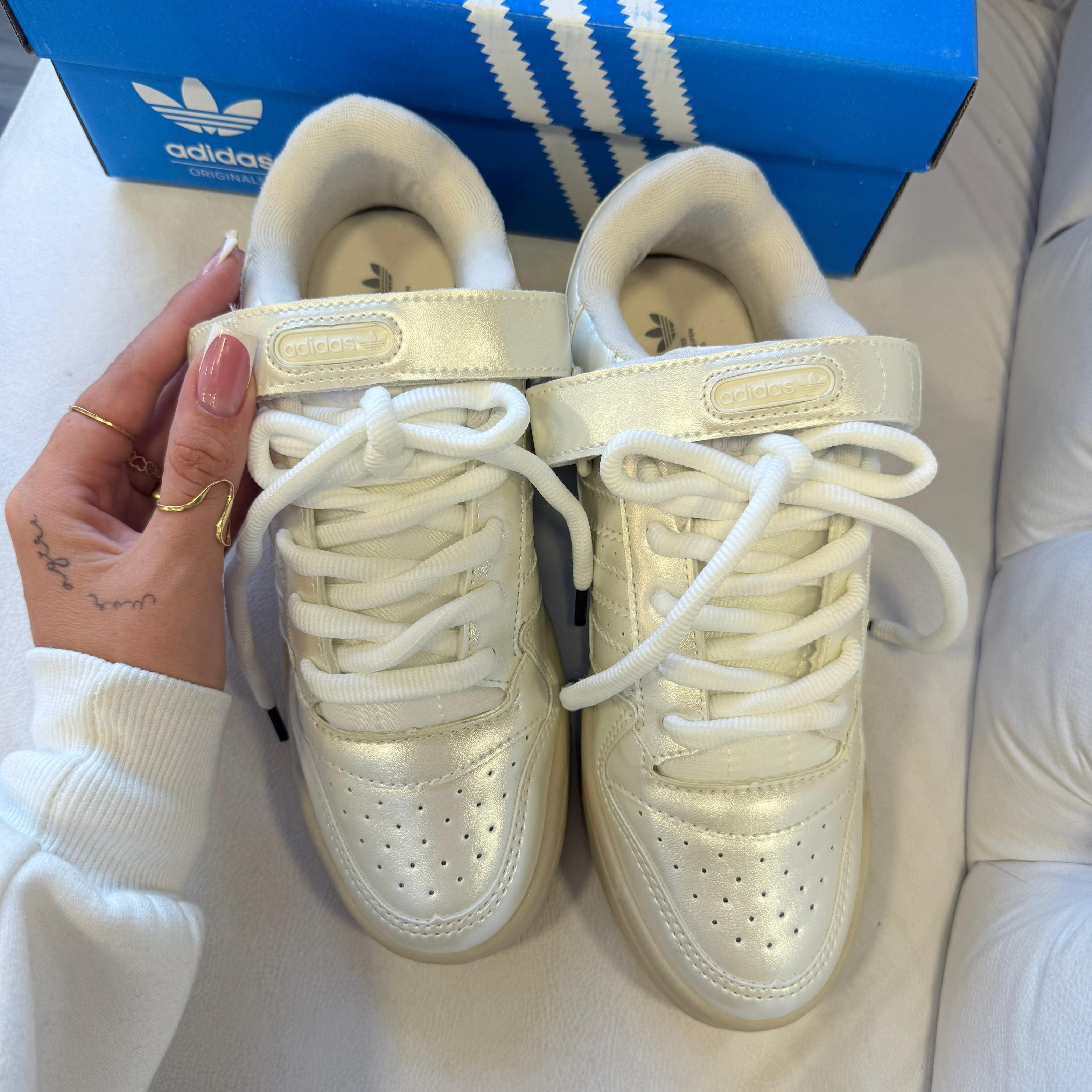 Tênis Fórum Low Pérola - (Edição Limitada)