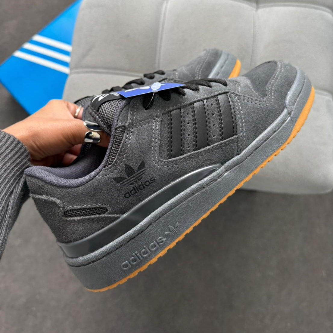 Tênis Fórum Low Camurça | Premium