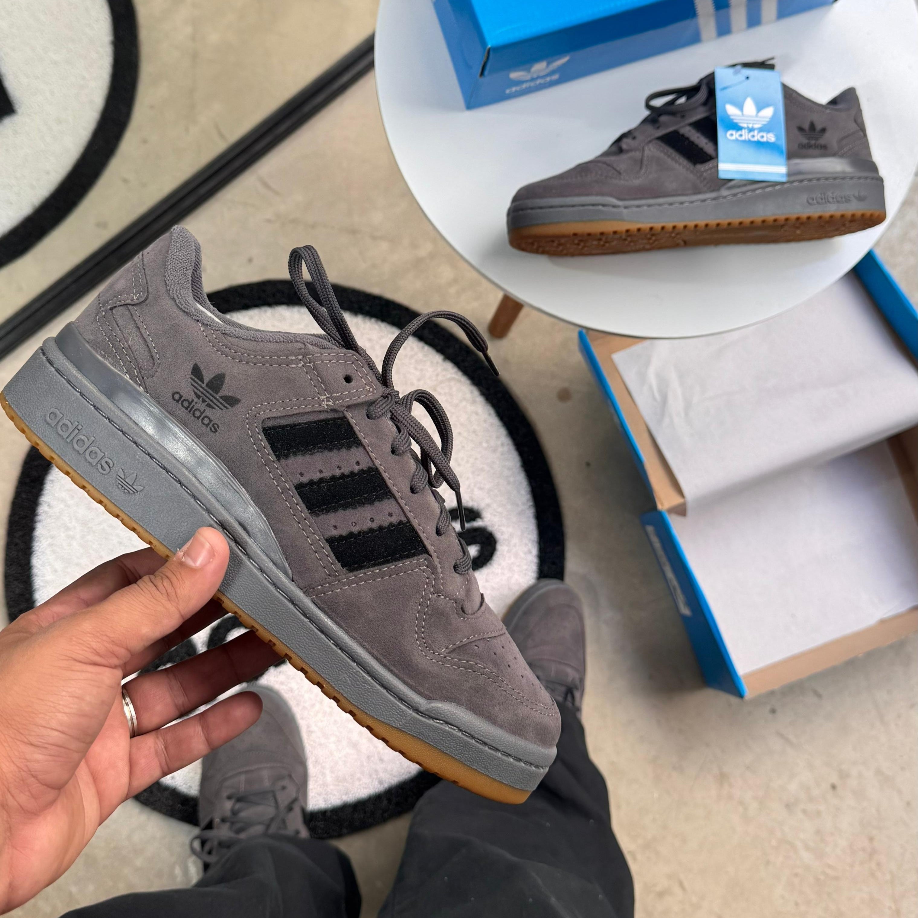 Tênis Fórum Low Camurça | Premium