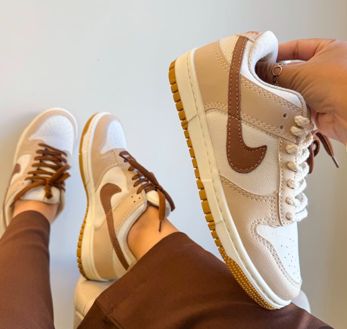 Nike Air Dunk Bege Corda - Premium