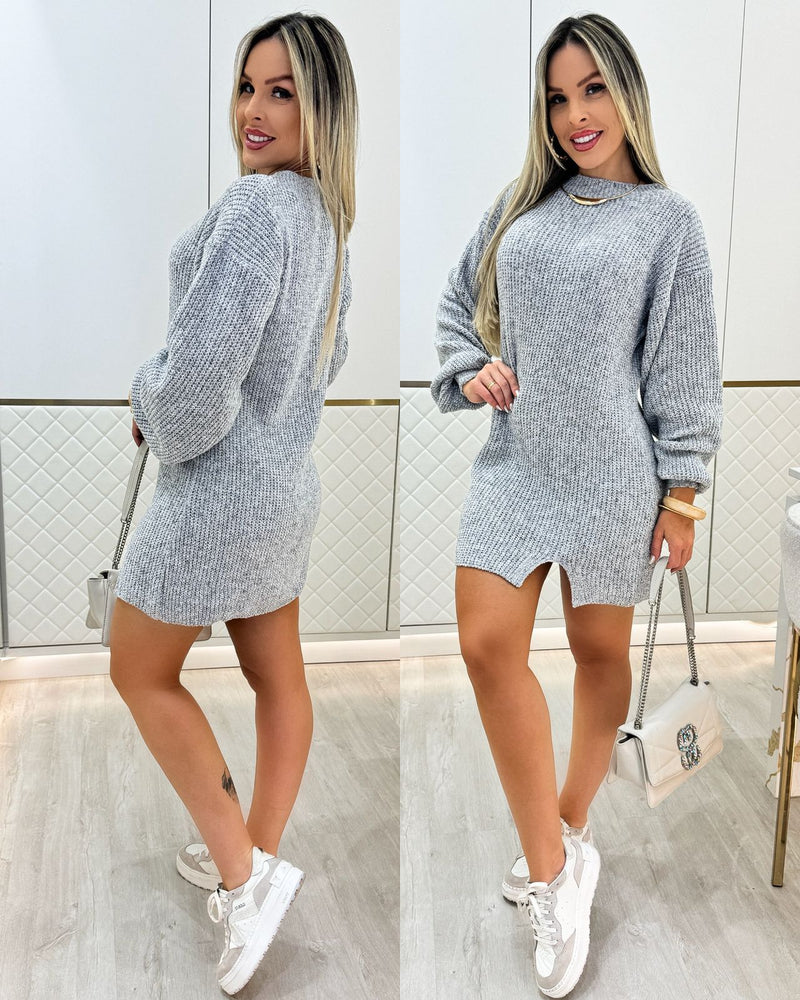 Vestido Tricô Mousse