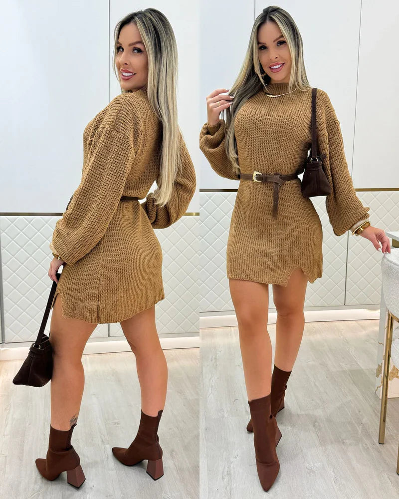 Vestido Tricô Mousse