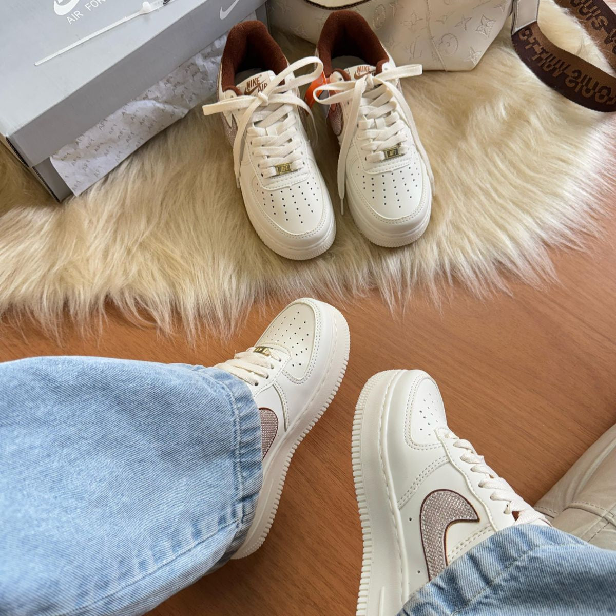 Air Force F1 Glitter (Edição Limitada)