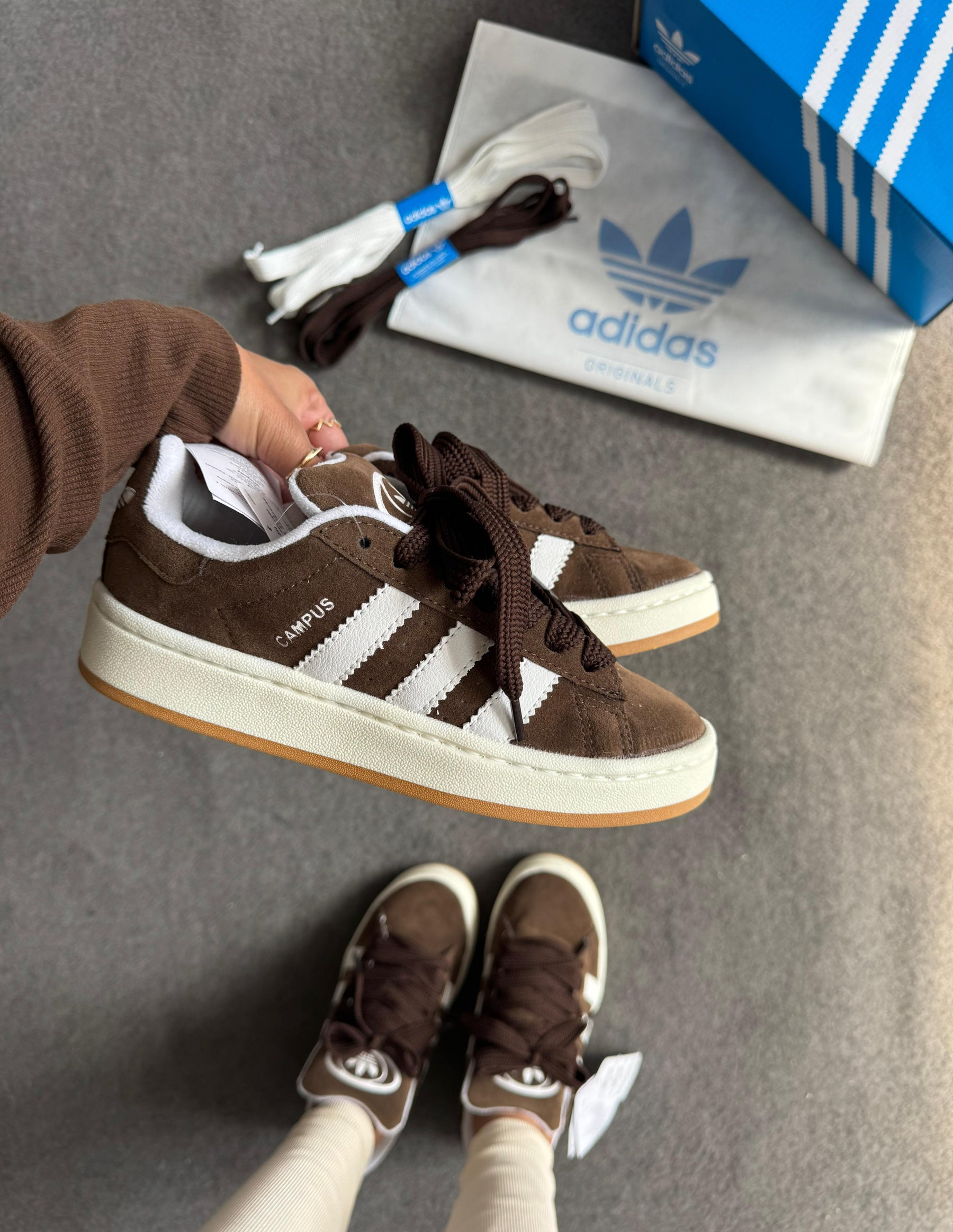 Adidas Campus Chocolate - Premium