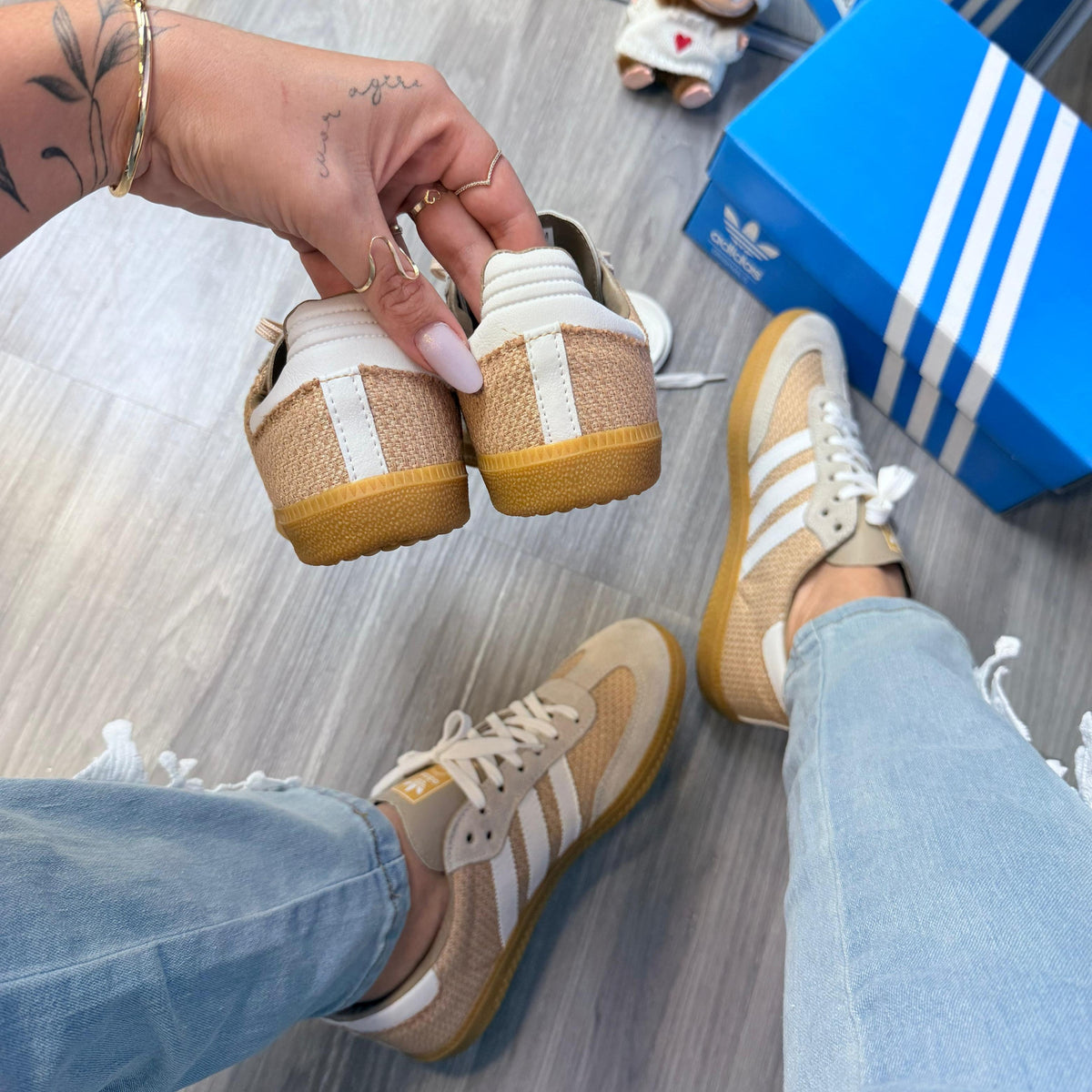 Tênis Samba Palha - Lançamento