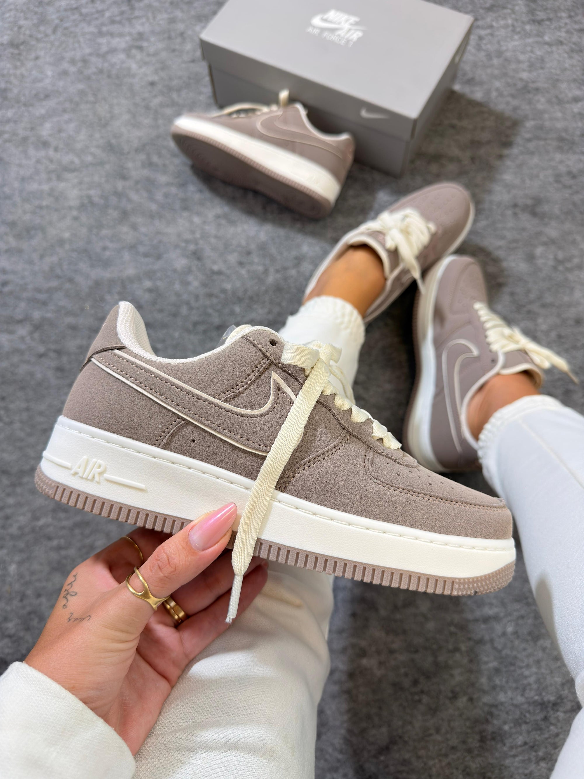 Tênis Air Force Nobuk | Premium