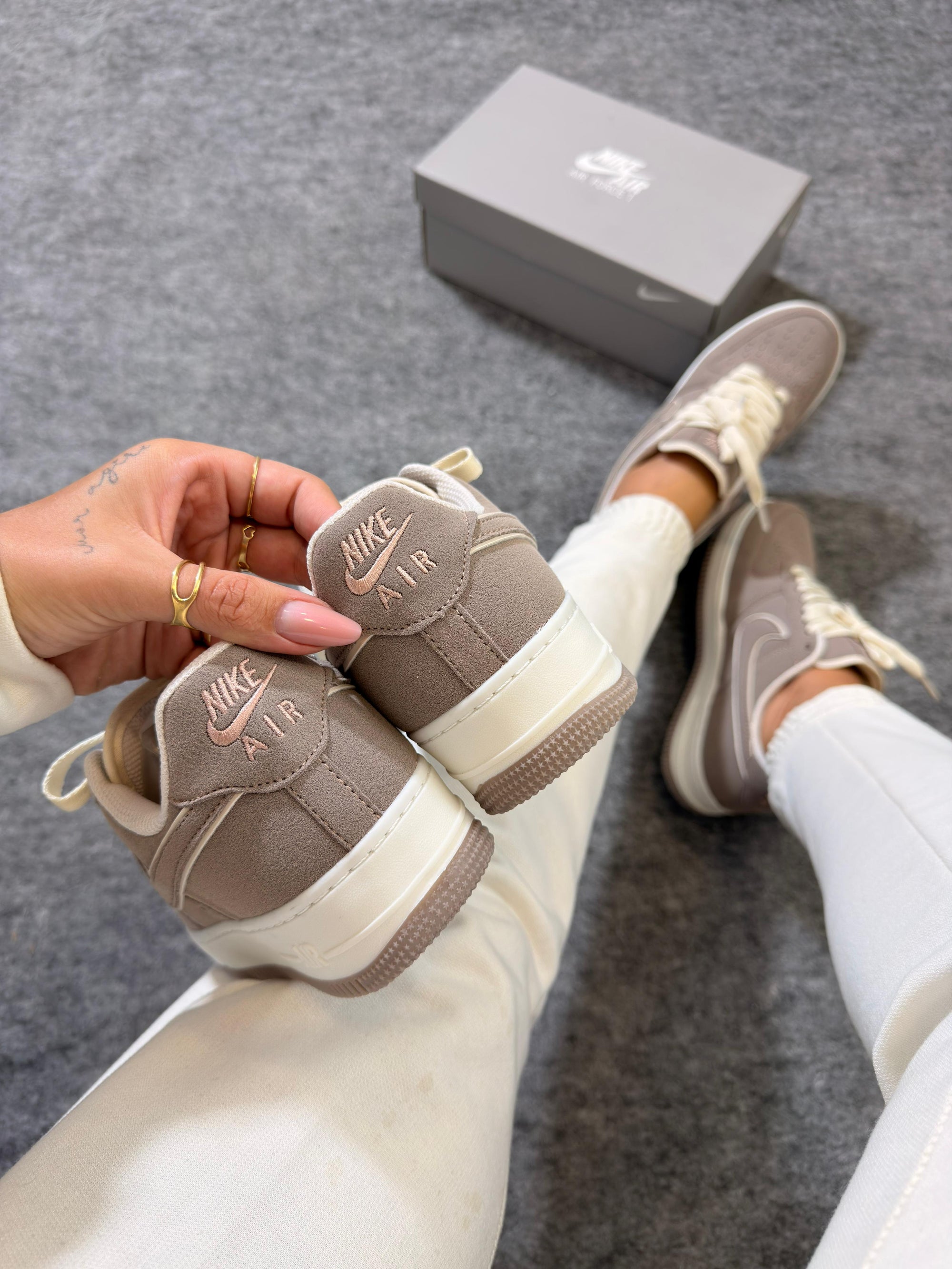 Tênis Air Force Nobuk | Premium