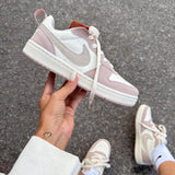 Branco e rose