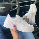 Branco com Rosa